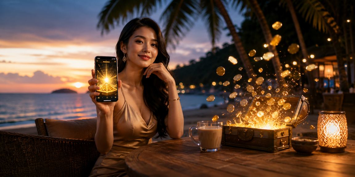 Pemain di Penang membuat deposit sebelum bermain slot jackpot dalam talian
