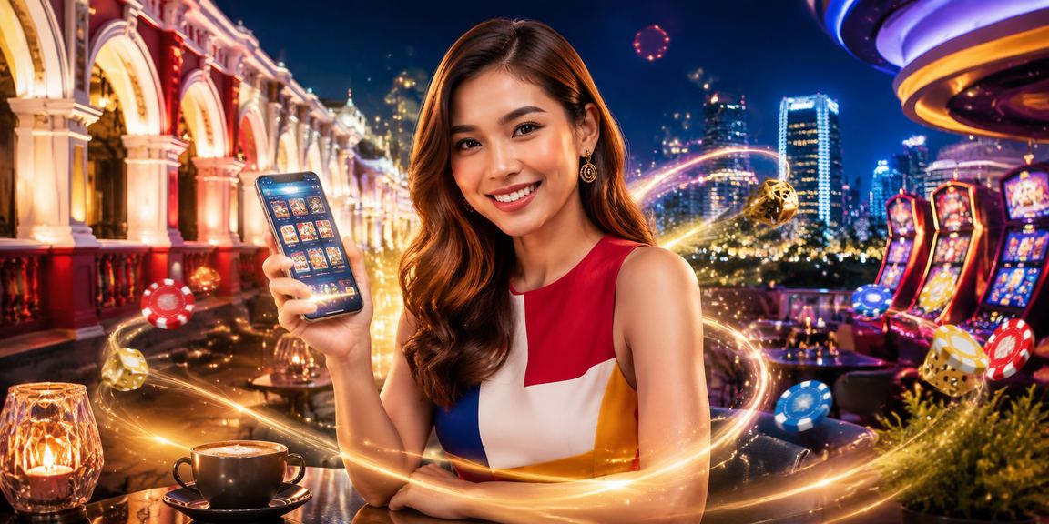 Pengguna di Seremban bermain slot jackpot melalui telefon pintar mudah alih